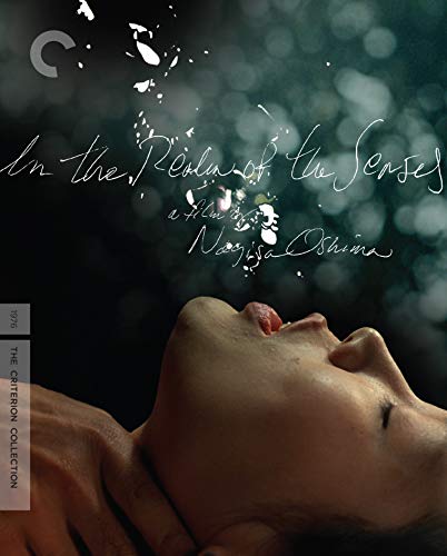 Blu-ray cover for “In The Realm Of The Senses” with intimate imagery.