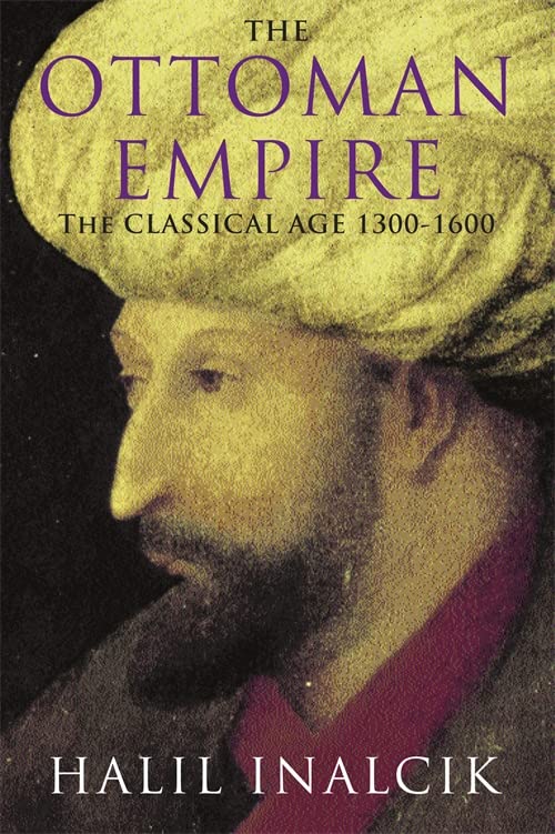 Book cover featuring a portrait of an Ottoman man wearing a large turban.