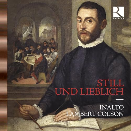 CD cover featuring a portrait of a man with a ruff collar.