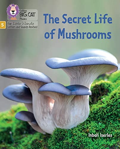 Book cover featuring a close-up photograph of several blue-grey mushrooms.