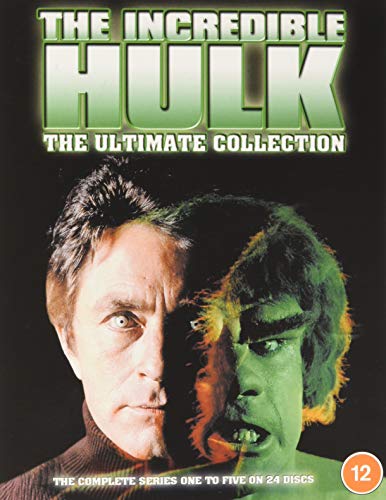 DVD cover featuring Bill Bixby and Lou Ferrigno as The Hulk.