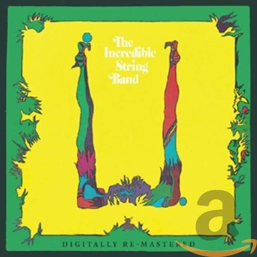 CD cover for Incredible String Band's "U" album, featuring colorful abstract art.