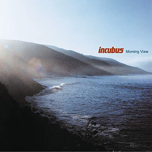 Incubus “Morning View” CD cover: coastal landscape with hazy sunlight.