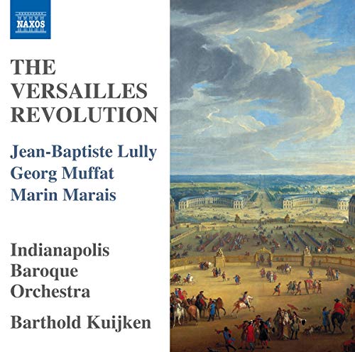 CD cover depicting the Palace of Versailles with figures in the foreground.