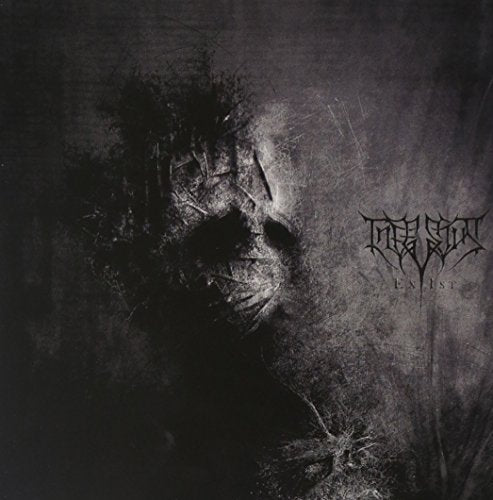 Dark, textured album cover with a distorted, ghostly face and band logo.