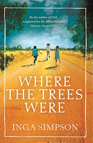 Book cover: children running down a dirt road toward trees.