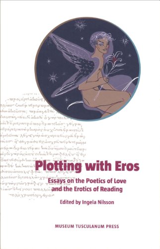 Book cover: winged figure, text in Greek, title "Plotting with Eros.