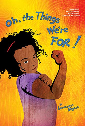 Book cover featuring a young Black girl with a raised fist.