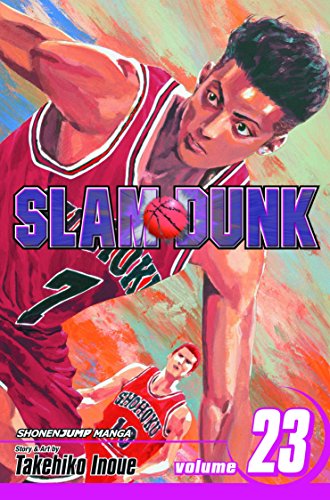 Slam Dunk" manga volume 23 cover, featuring a basketball player in action.
