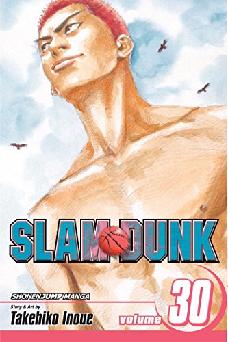 Manga volume 30 cover featuring a muscular basketball player looking up.