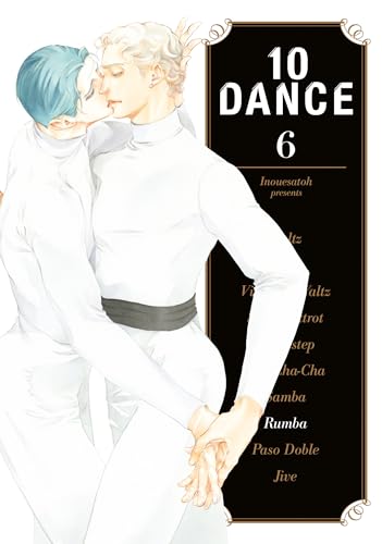 Manga cover: two men embracing, with text listing dance styles.