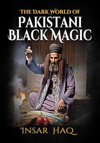 Book cover depicting a man performing a ritual with smoke and candles.