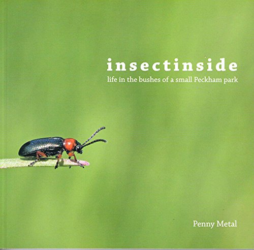 Book cover featuring a red and black beetle on a green background.