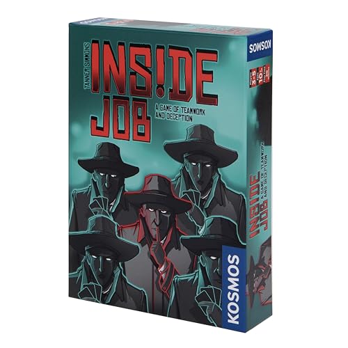 Game box for "Inside Job" featuring shadowy figures in hats.
