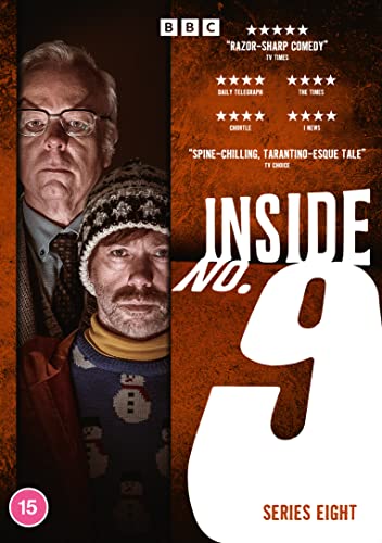 Inside No. 9" Series 8 DVD cover featuring two men with concerned expressions.