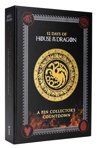BlackSleek black box featuring a gold dragon emblemC emblem and House of the Dragon text.