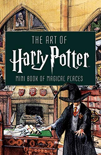 Mini book cover featuring Harry Potter imagery and Hogwarts architecture.