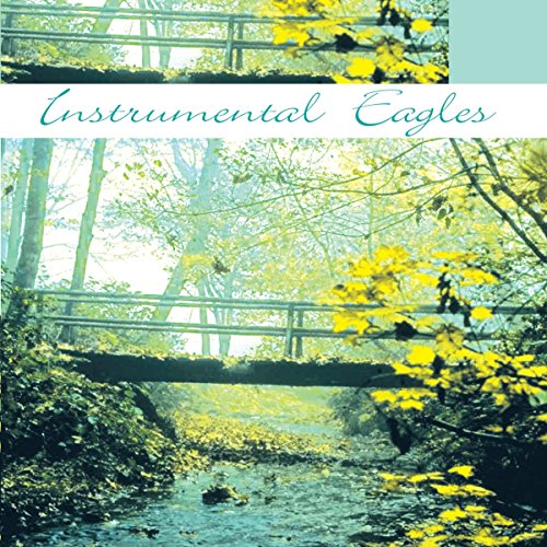 CD cover with a blurred landscape of a bridge over a stream.