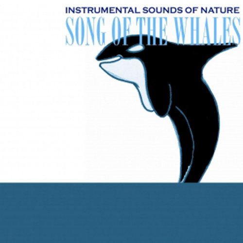 CD cover with a blue background and a silhouette of an orca.