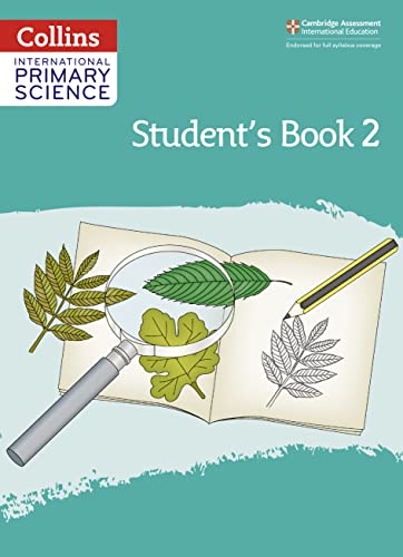 Collins International Primary Science Stage 2 student book cover with leaves.