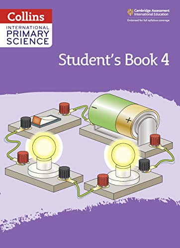Science textbook cover with illustration of a simple electrical circuit.