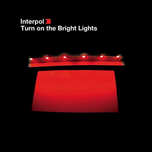 Interpol album cover: red and black abstract image of bright lights.