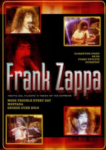 DVD cover for Frank Zappa’s “Inti-illimani” featuring performance photos.