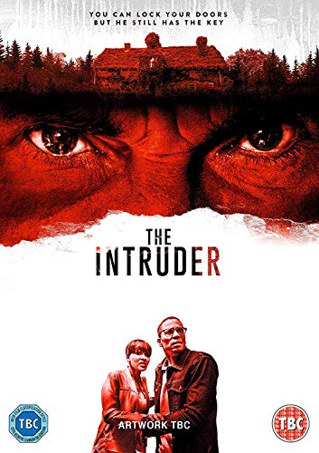 DVD cover for "The Intruder" featuring a menacing eye and couple.