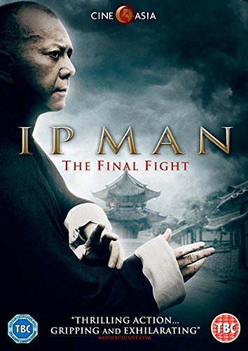 DVD cover for "Ip Man: The Final Fight" featuring a martial artist.