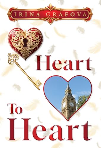 Book cover: red heart, key, Big Ben in heart-shaped window.