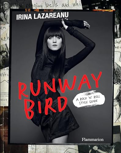 Book cover featuring a woman in black with "Runway Bird" text.