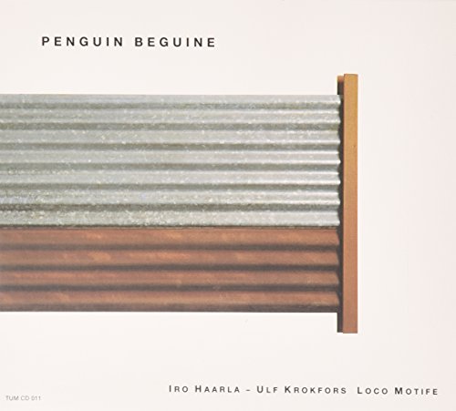"CD cover featuring stacked corrugated metal sheets, with text on a white background."
