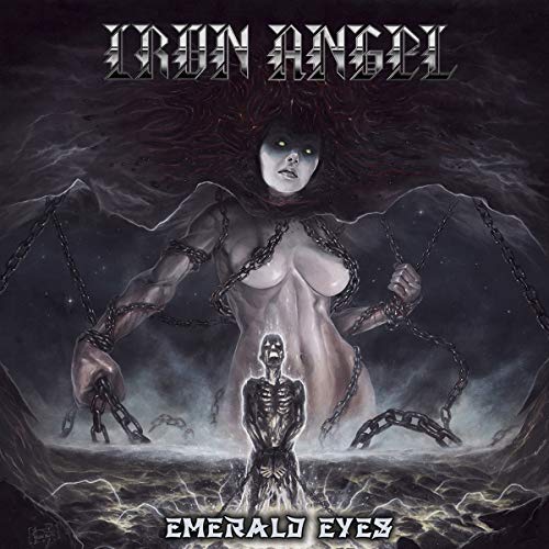 Dark fantasy album cover featuring a chained woman and skeletal figure.