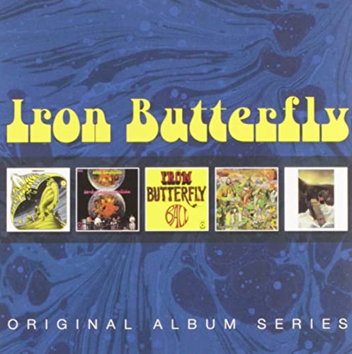 Iron Butterfly “Original Album Series” CD cover with album artwork collage.