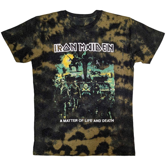Black Iron Maiden t-shirt featuring album art from “A Matter Of Life & Death”.