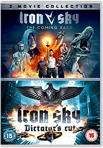 DVD boxset featuring sci-fi movie posters with figures and spaceships.