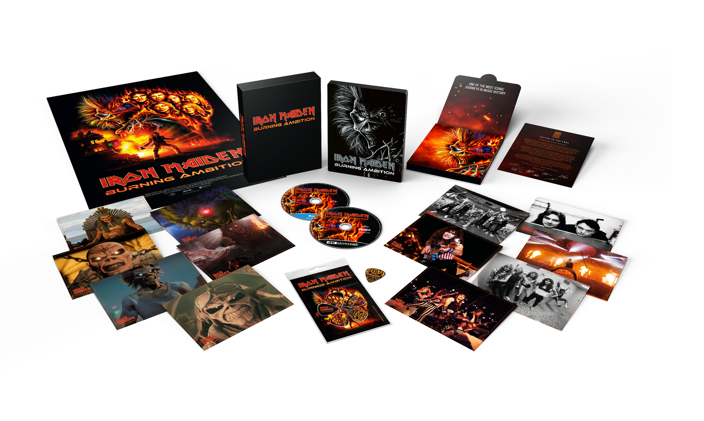 Iron Maiden: Burning Ambition Special Edition Steelbook [Blu-ray]