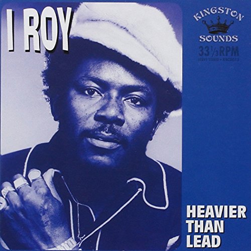 Album cover with a man wearing a white hat, blue background, and white text.