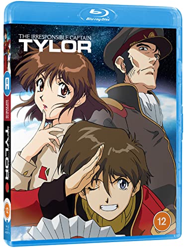 Blu-ray cover for “Irresponsible Captain Tylor” anime, featuring character art.