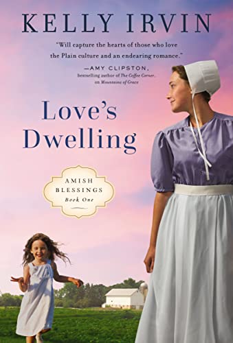 Book cover: Amish woman and girl in a rural landscape.