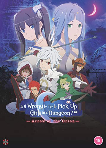 DVD cover for "Is It Wrong To Try To Pick Up Girls In A Dungeon?".