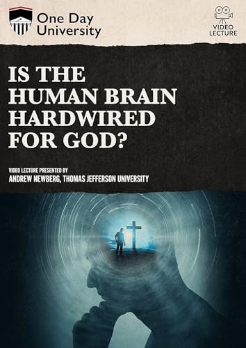 DVD cover titled Is The Human Brain Hardwired For God featuring a silhouette of a person.