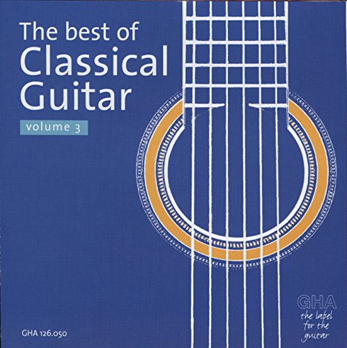 CD cover: classical guitar soundhole with text "The Best of Classical Guitar".