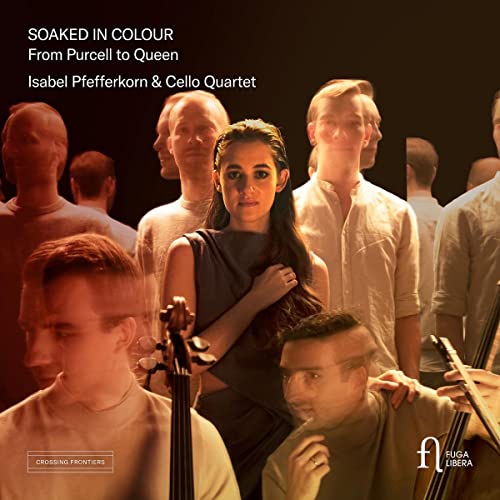 CD cover featuring Isabel Pfefferkorn with musicians, warm tones, cello visible.