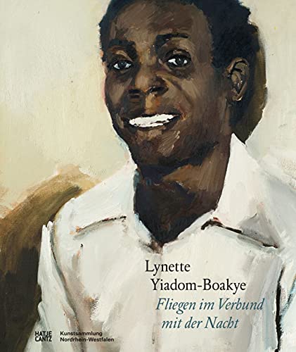 Oil painting of a smiling person wearing a white shirt against a cream background.