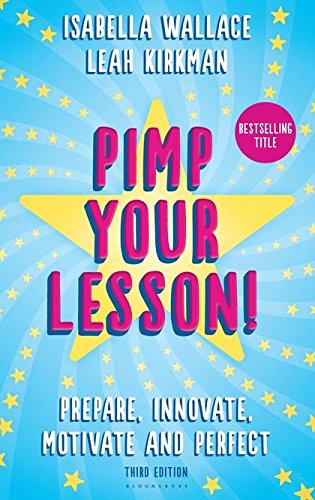Book cover with bright yellow star and bold text: "Pimp Your Lesson!".