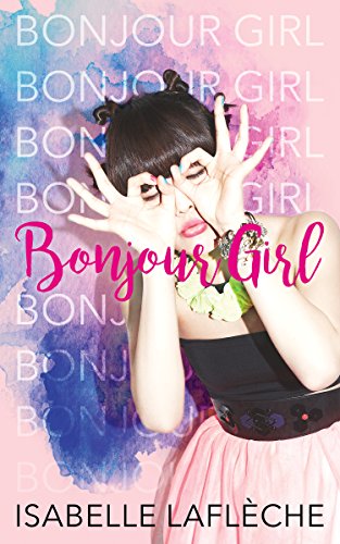 Book cover: young woman making a playful gesture with hands.