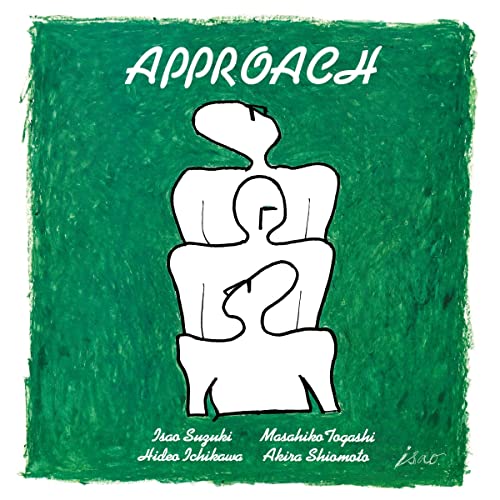 CD cover: green background with white abstract figure and text.