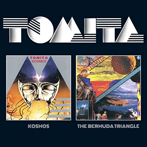 CD cover for Isao Tomita’s “Kosmos” and “The Bermuda Triangle.”