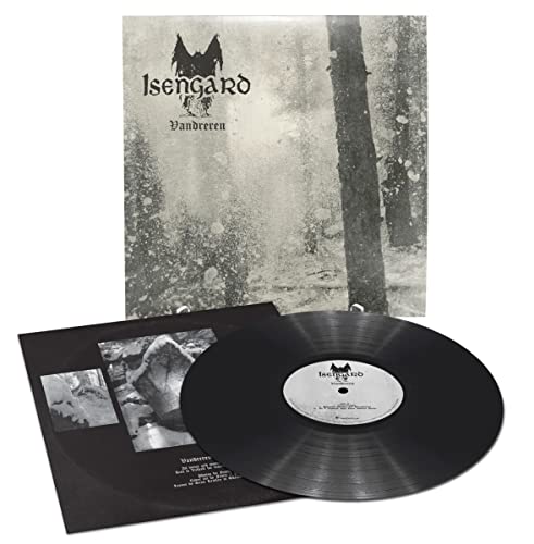 Isengard "Vandreren" vinyl record with snowy forest album art.